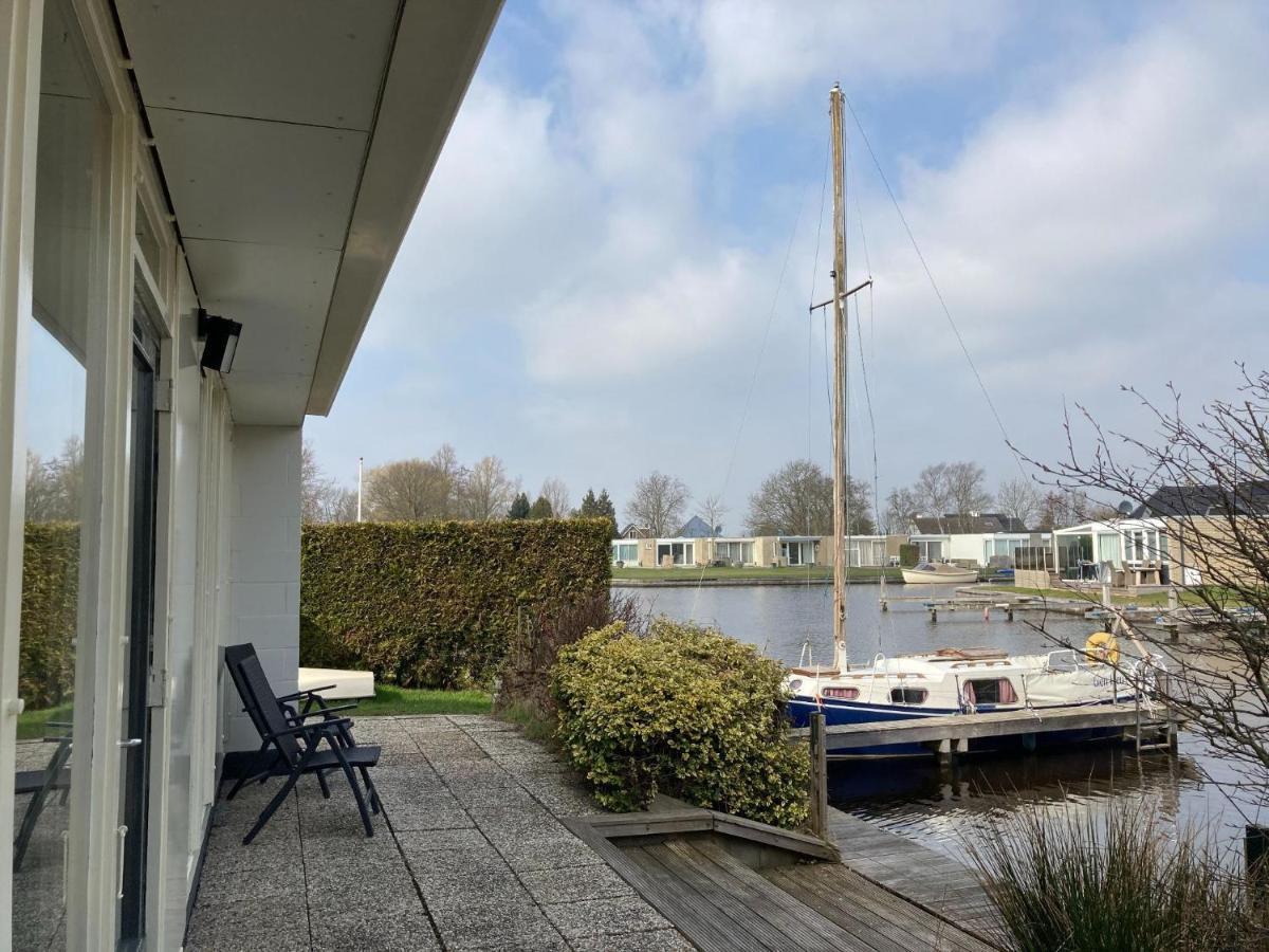 Waterfront Holiday Home With Jetty Boornzwaag over de Wielen Eksteriør bilde